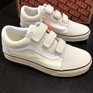 velcro vans marshmallow